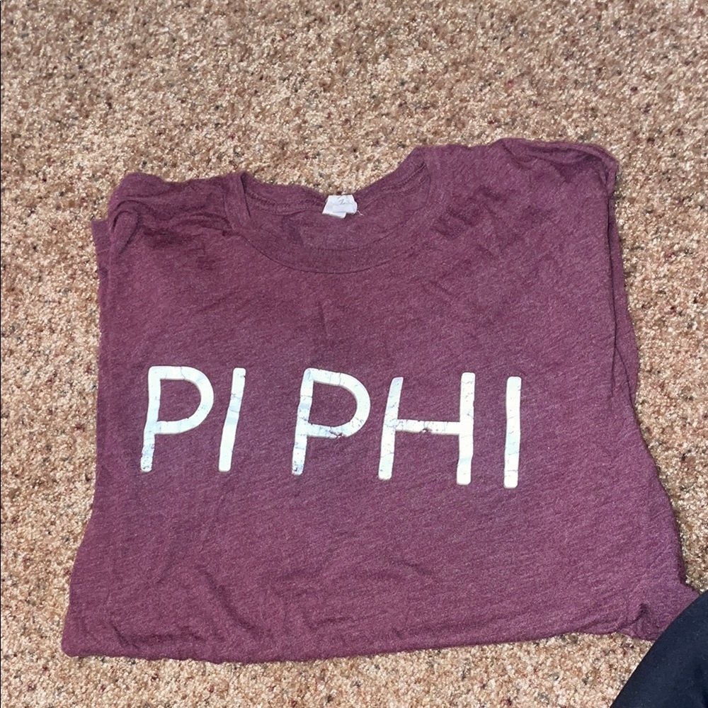 Pi Phi Maroon T-Shirt